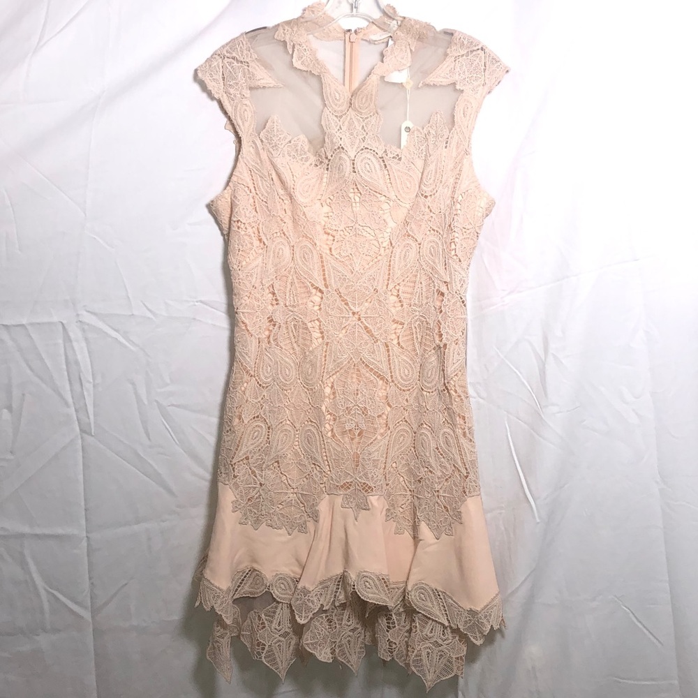 NWT JONATHAN SIMKHAI Guipure Lace Cocktail Dress